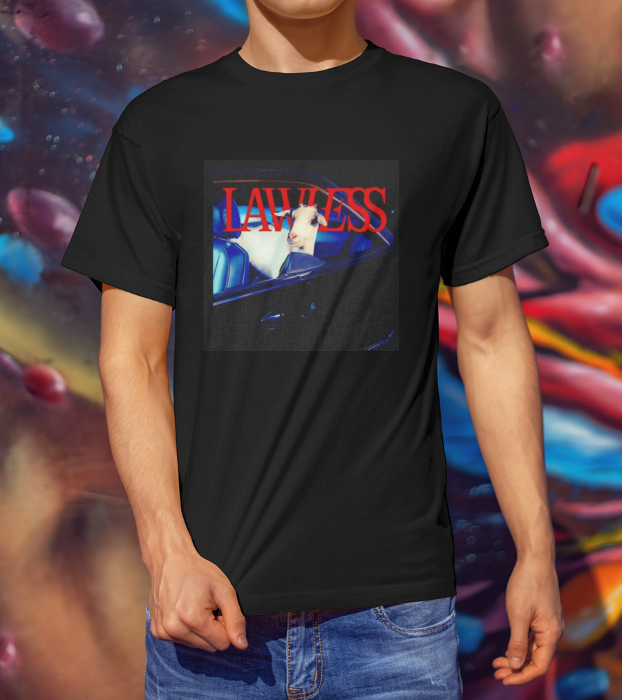 LAWLESS Goat In Car SB Driving T-Shirt