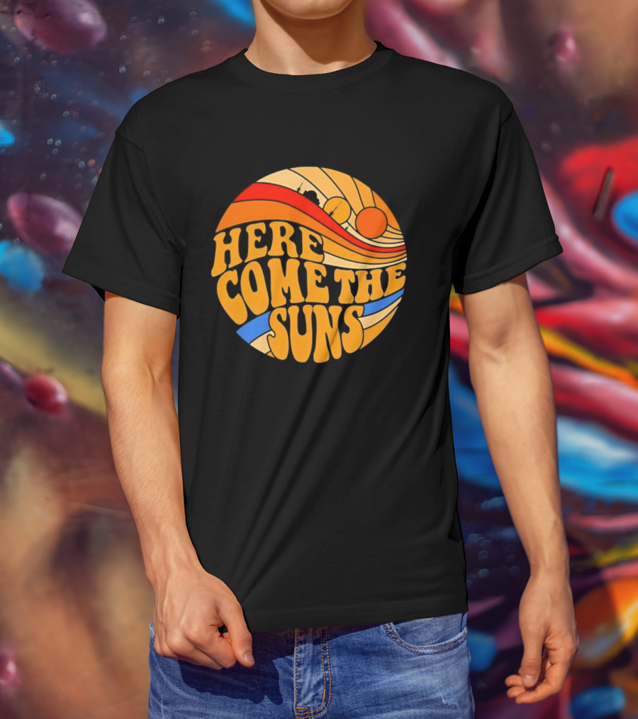 Phoenix Suns Here Come The Suns NBA Basketball T-Shirt