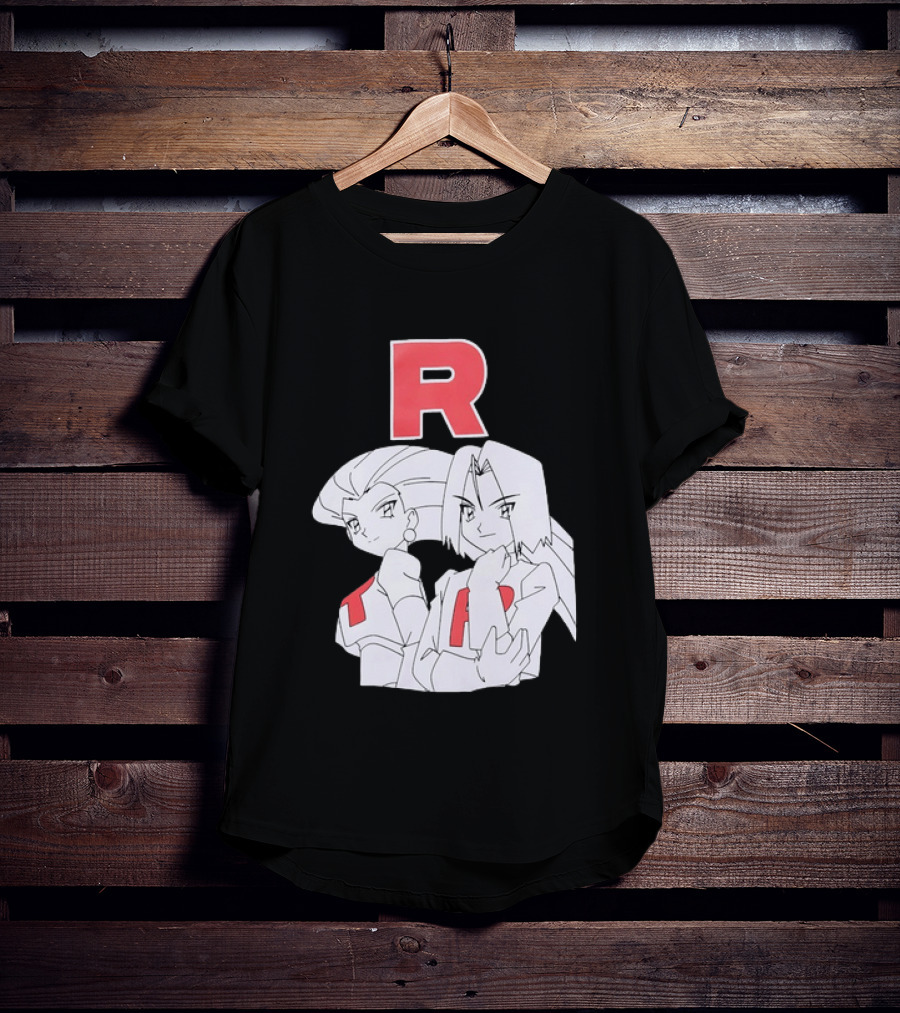 Jessie James Team Rocket R POKEMON Characters T-Shirt