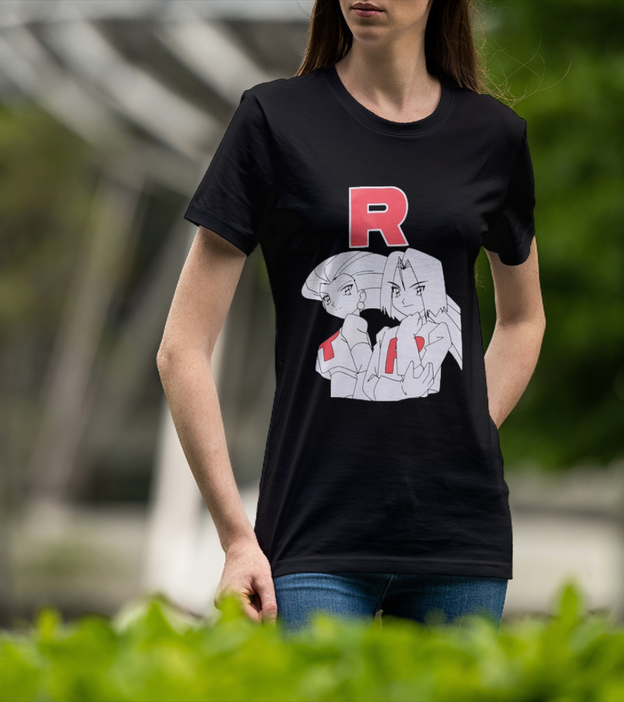 Jessie James Team Rocket R POKEMON Characters T-Shirt