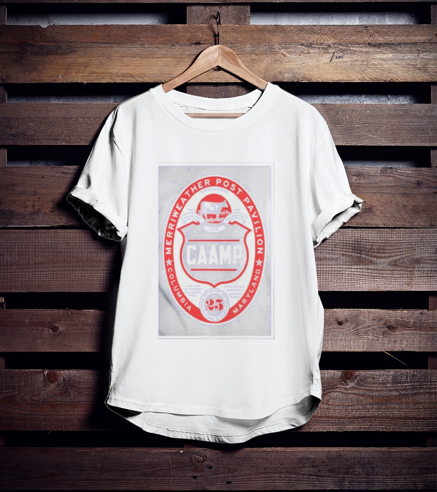 Merriweather Post Pavilion CAAMP July 25 2026 Columbia Maryland Event T-Shirt