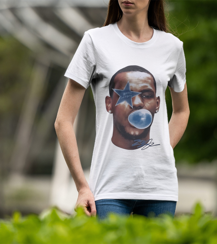 LeBron James Game Changer Star Blue Bubble 23 T-Shirt