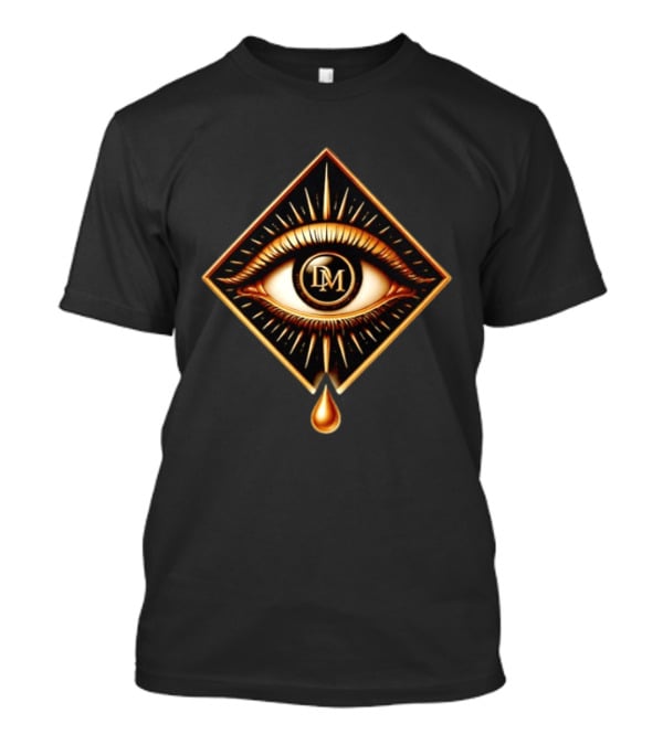 DM Luxury Brand Divine Moodwear Eye Symbol Minimalist T-Shirt