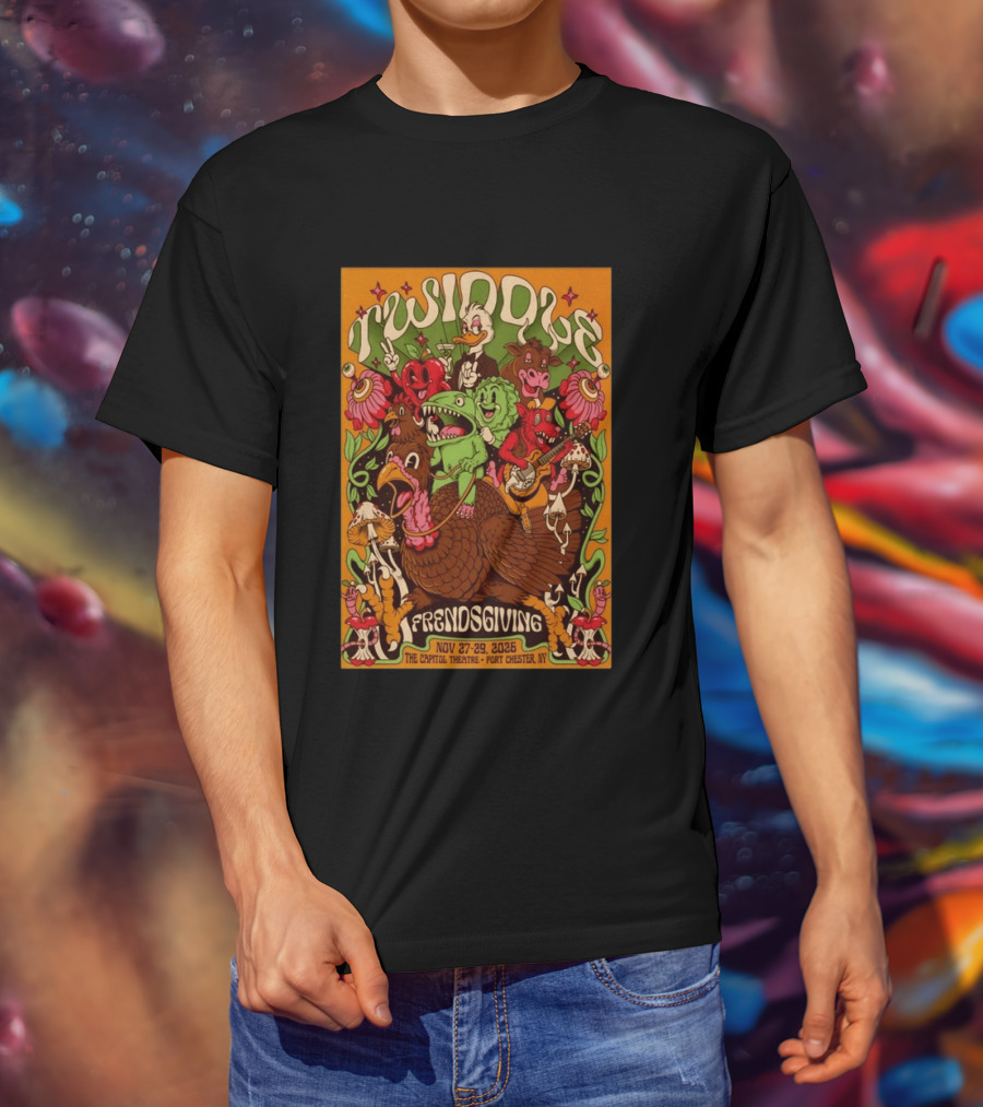 Twiddle Frendsgiving The Capitol Theatre Nov 27 29 2026 Port Chester NY T-Shirt