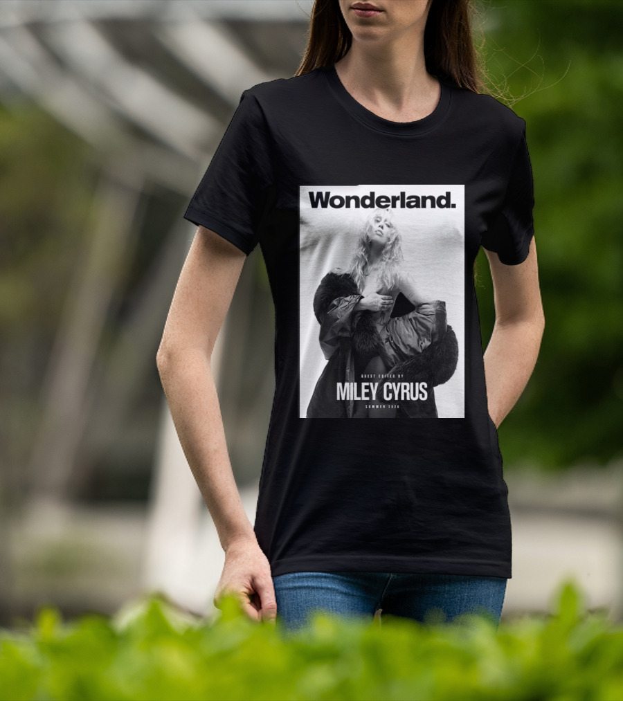 Wonderland Guest Edited By Miley Cyrus Summer 2026 T-Shirt