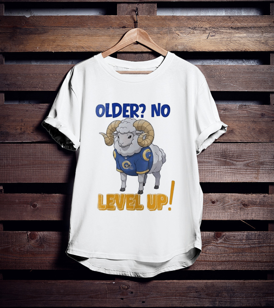 Los Angeles Rams X Pokemon 30th Anniversary Older No Level Up T-Shirt