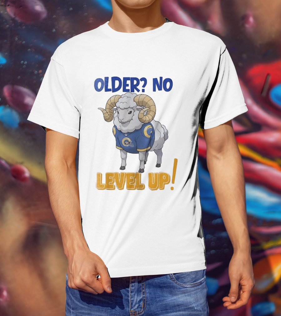 Los Angeles Rams X Pokemon 30th Anniversary Older No Level Up T-Shirt