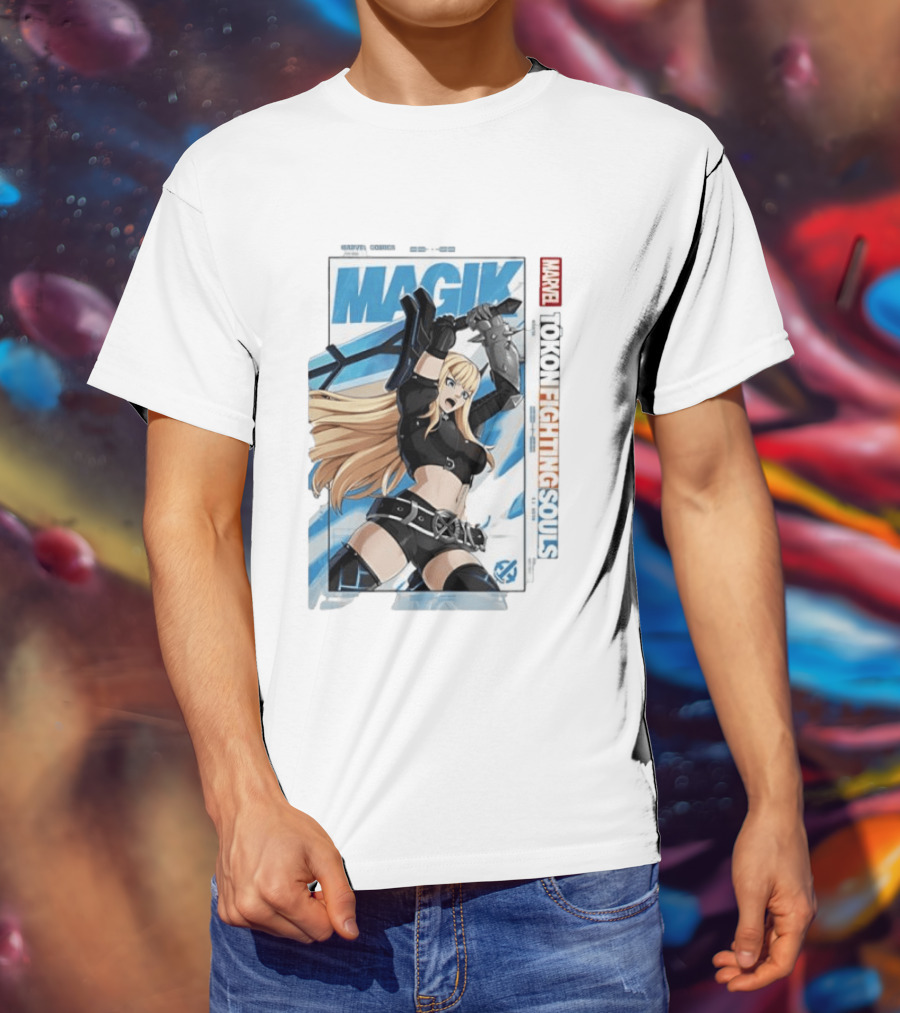 Magik Marvel Tokon Fighting Souls X Men T-Shirt