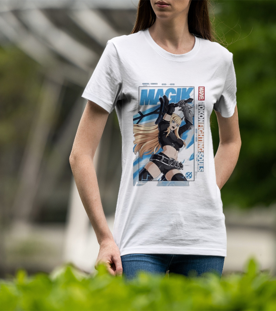 Magik Marvel Tokon Fighting Souls X Men T-Shirt
