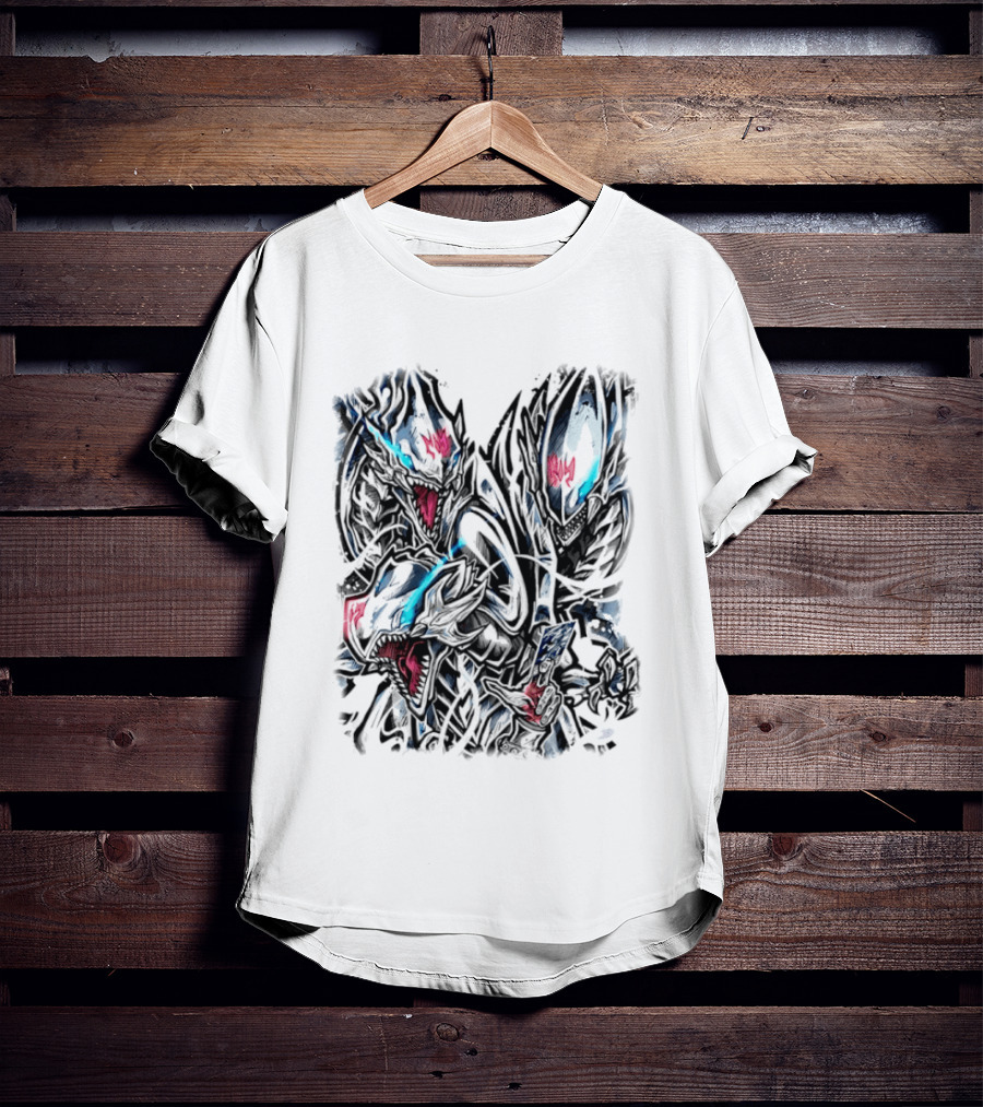 Blue Eyes White Dragon Yu Gi Oh Card Seto Kaiba Spirit Beast Tamer T-Shirt