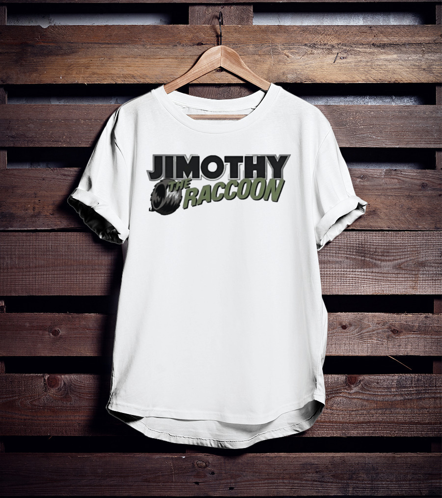 Jimothy The Raccoon Tire T-Shirt