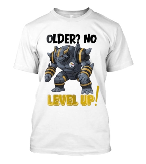 Pittsburgh Steelers X Pokémon 30th Anniversary Older No Level Up T-Shirt