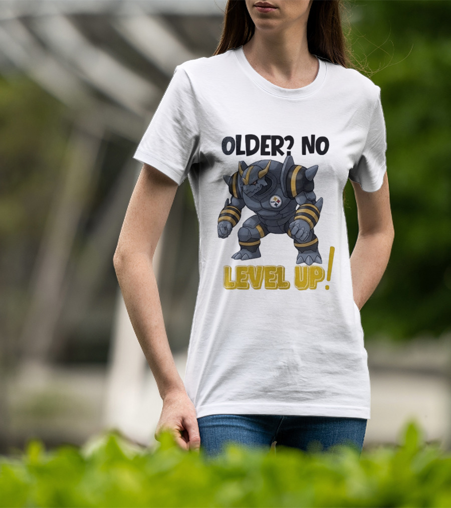 Pittsburgh Steelers X Pokémon 30th Anniversary Older No Level Up T-Shirt