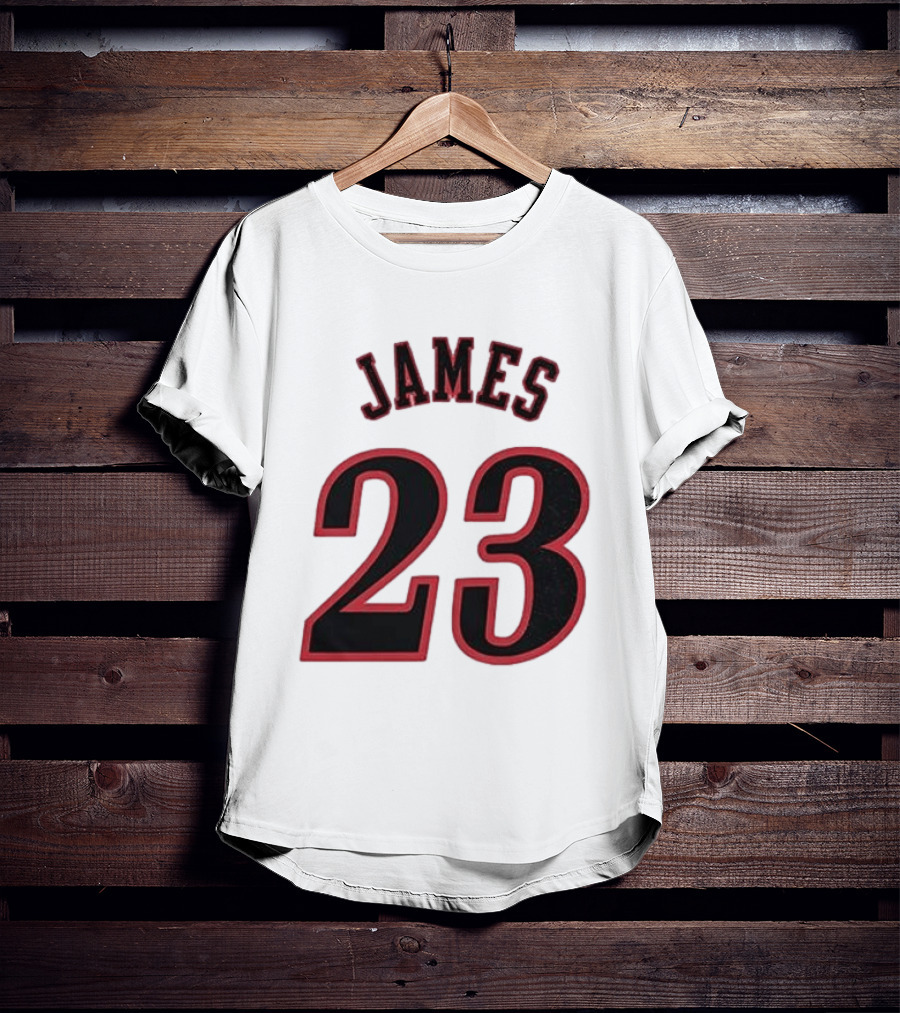 James 23 Sixers Lebron T-Shirt