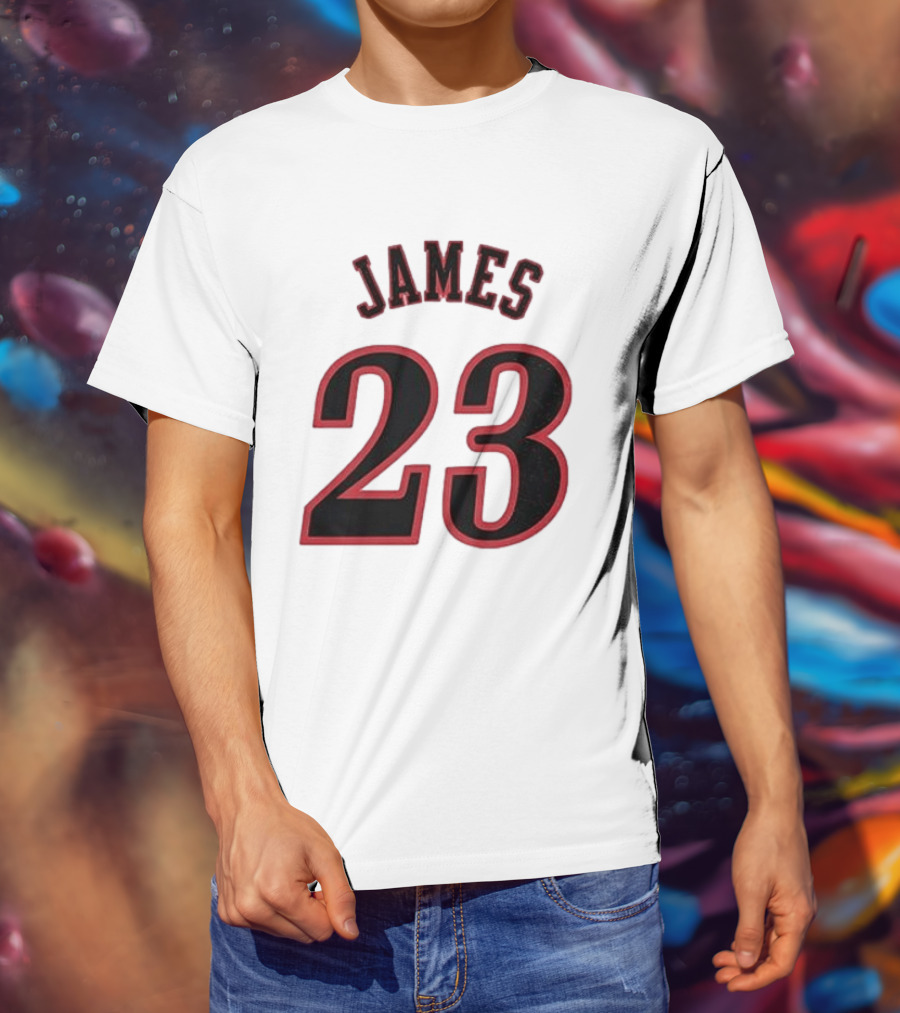 James 23 Sixers Lebron T-Shirt