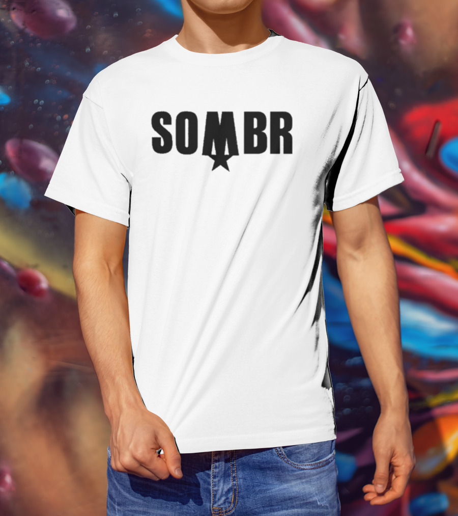 Sombr 2026 Star Icon Red Rocks Event T-Shirt