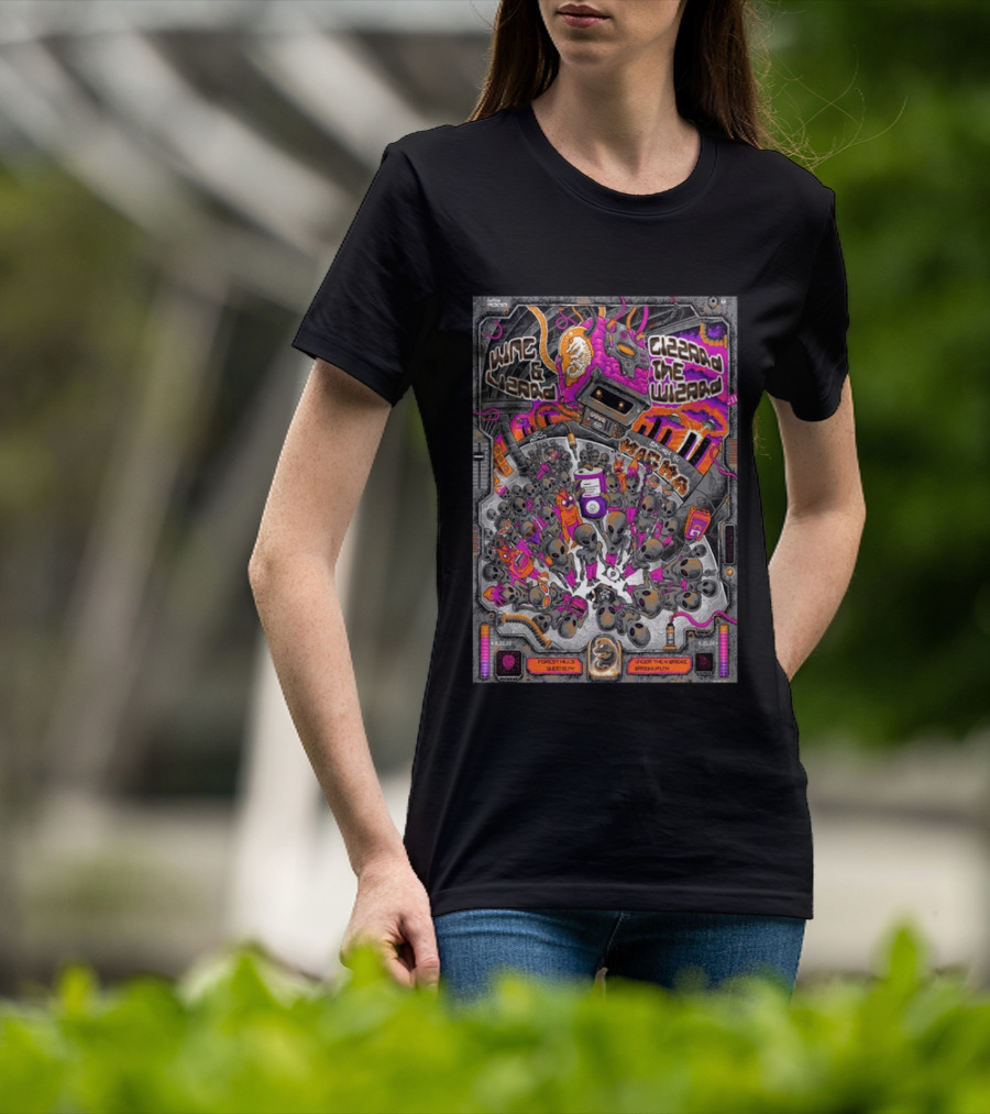 King Gizzard & The Lizard Wizard Aug 22 2026 Forest Hills Stadium Queens New York Tour Under The Bridge Brooklyn T-Shirt