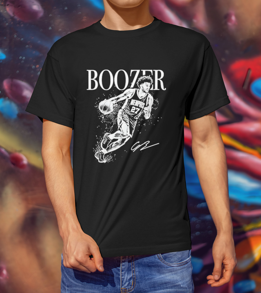 Boozer Memphis Grizzlies 21 Signature Edition T-Shirt