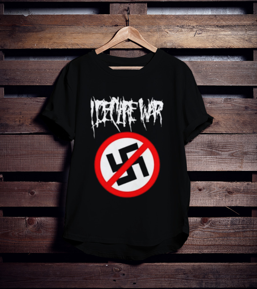 I Declare War Anti Nazi Symbol Graphic Merchnow Collection T-Shirt