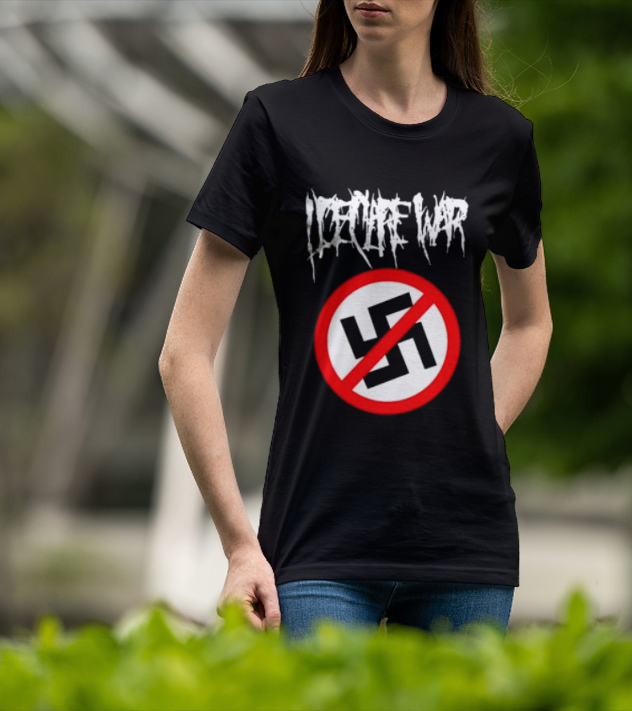 I Declare War Anti Nazi Symbol Graphic Merchnow Collection T-Shirt