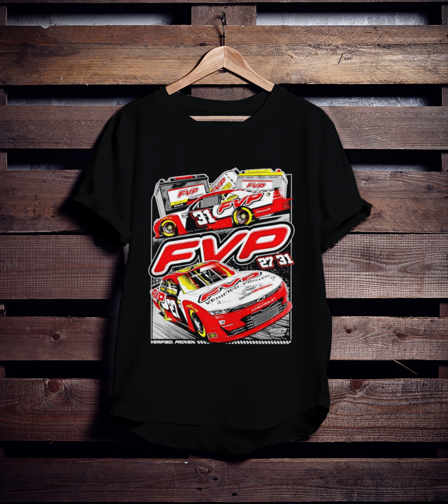 FVP Verified Proven Jordan Anderson Racing Chevrolet 27 31 T-Shirt