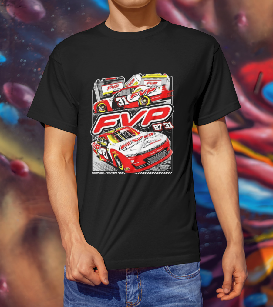 FVP Verified Proven Jordan Anderson Racing Chevrolet 27 31 T-Shirt
