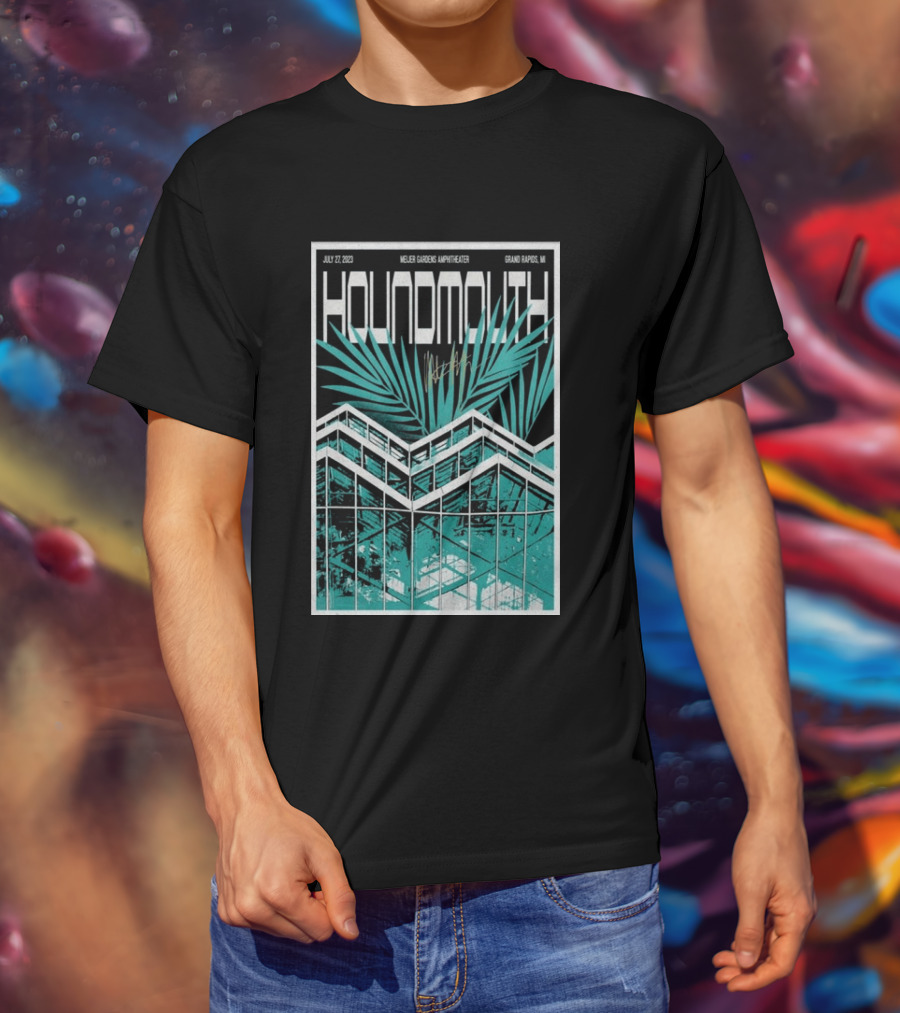 Houndmouth Meijer Gardens Amphitheater Grand Rapids July 27 2023 T-Shirt