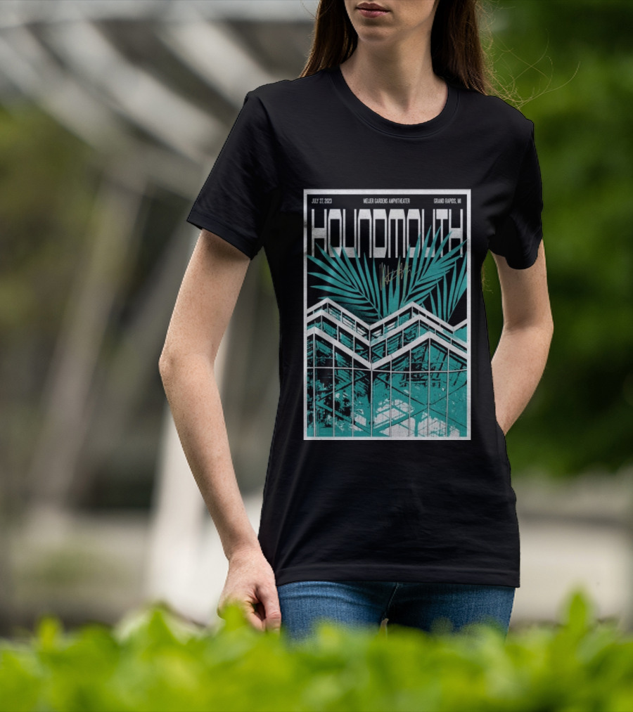Houndmouth Meijer Gardens Amphitheater Grand Rapids July 27 2023 T-Shirt