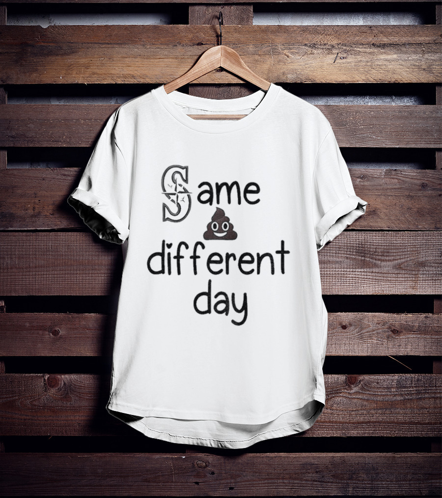 Seattle Mariners Same Different Day 2026 T-Shirt