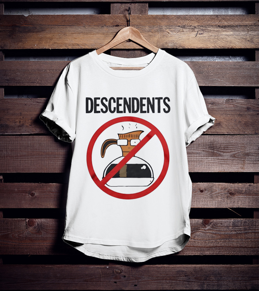 Descendents No Decaf Coffee Pot T-Shirt