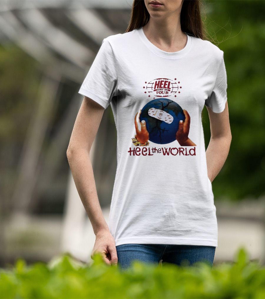 Westside Gunn Heel The World Tour Griselda Bandaged Earth And Hands T-Shirt