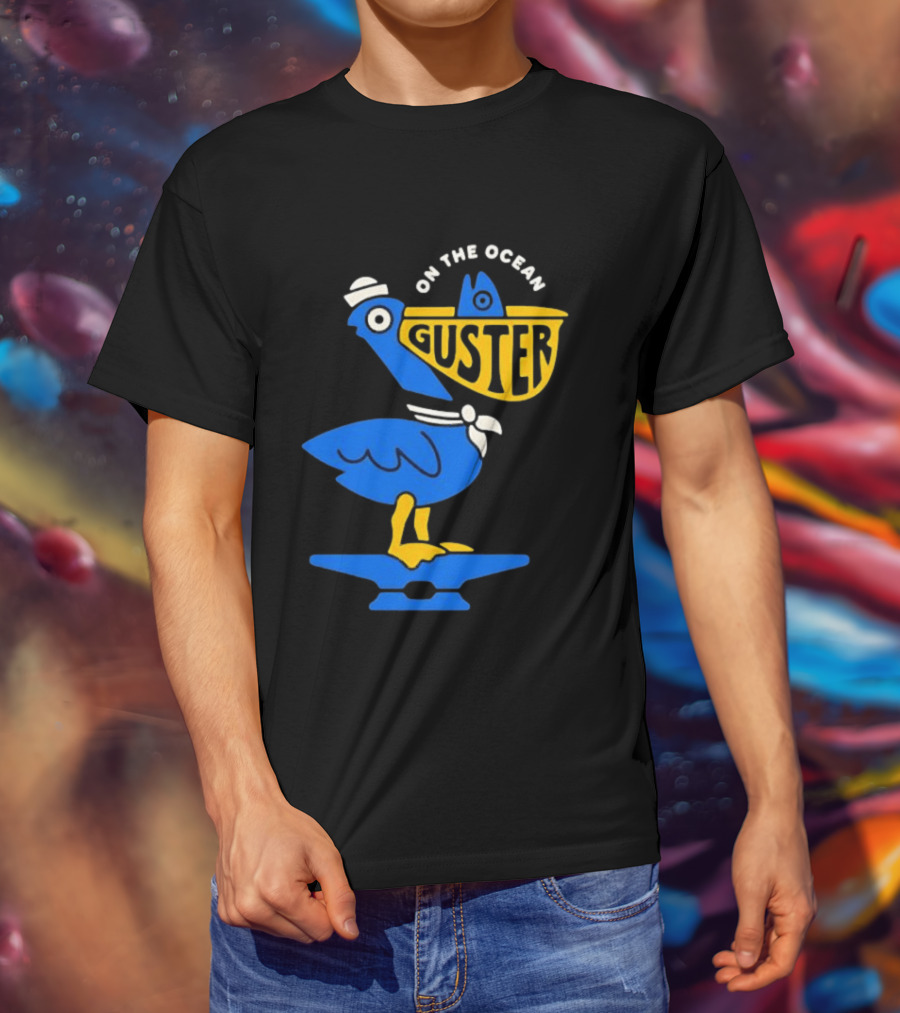 Guster On The Ocean 2026 Tour Pelican Sailor T-Shirt