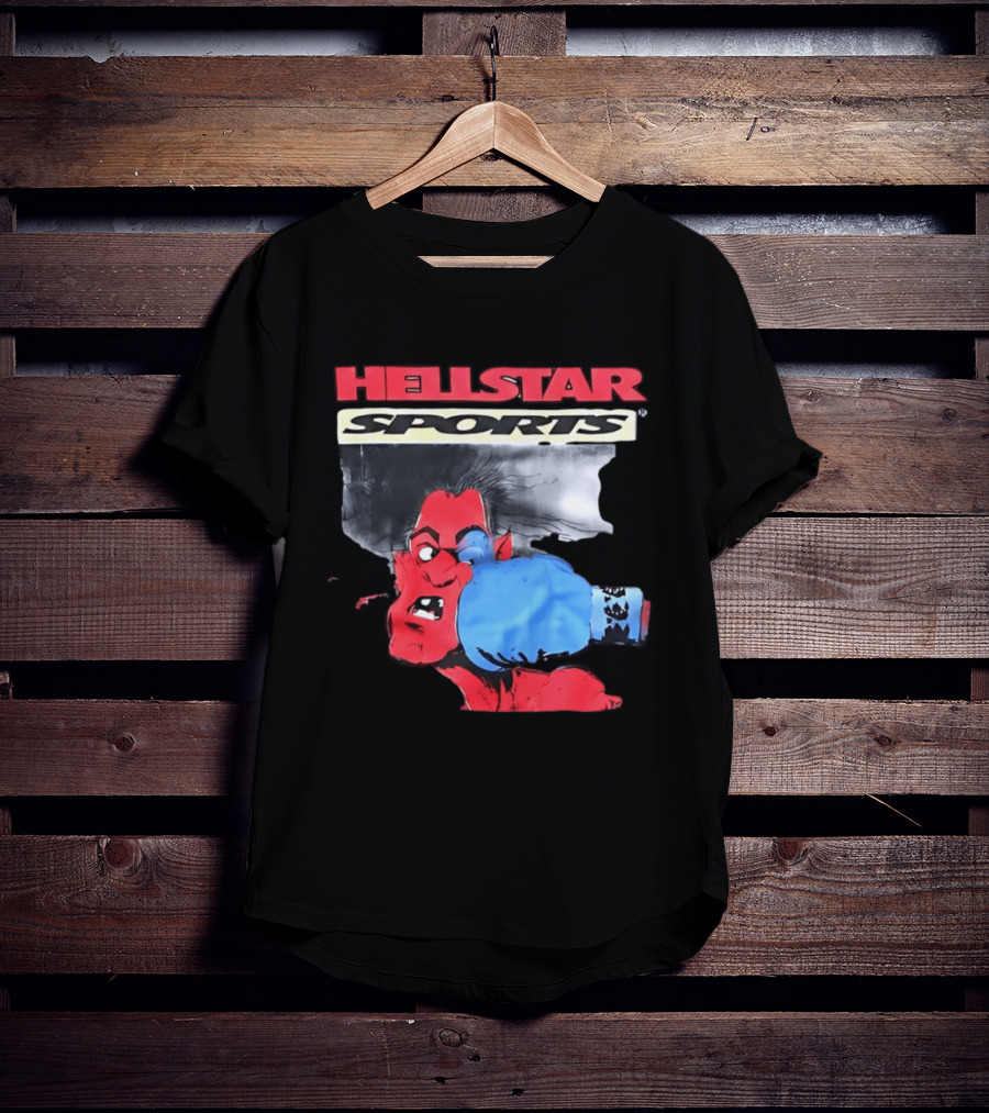 Hellstar Sports Boxing Comic Urban Streetwear T-Shirt