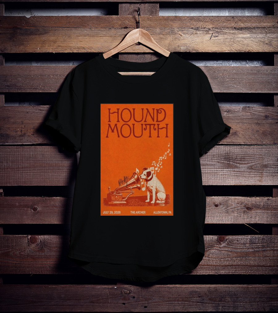 Houndmouth Allentown Pennsylvania Concert July 29 2026 The Archer T-Shirt