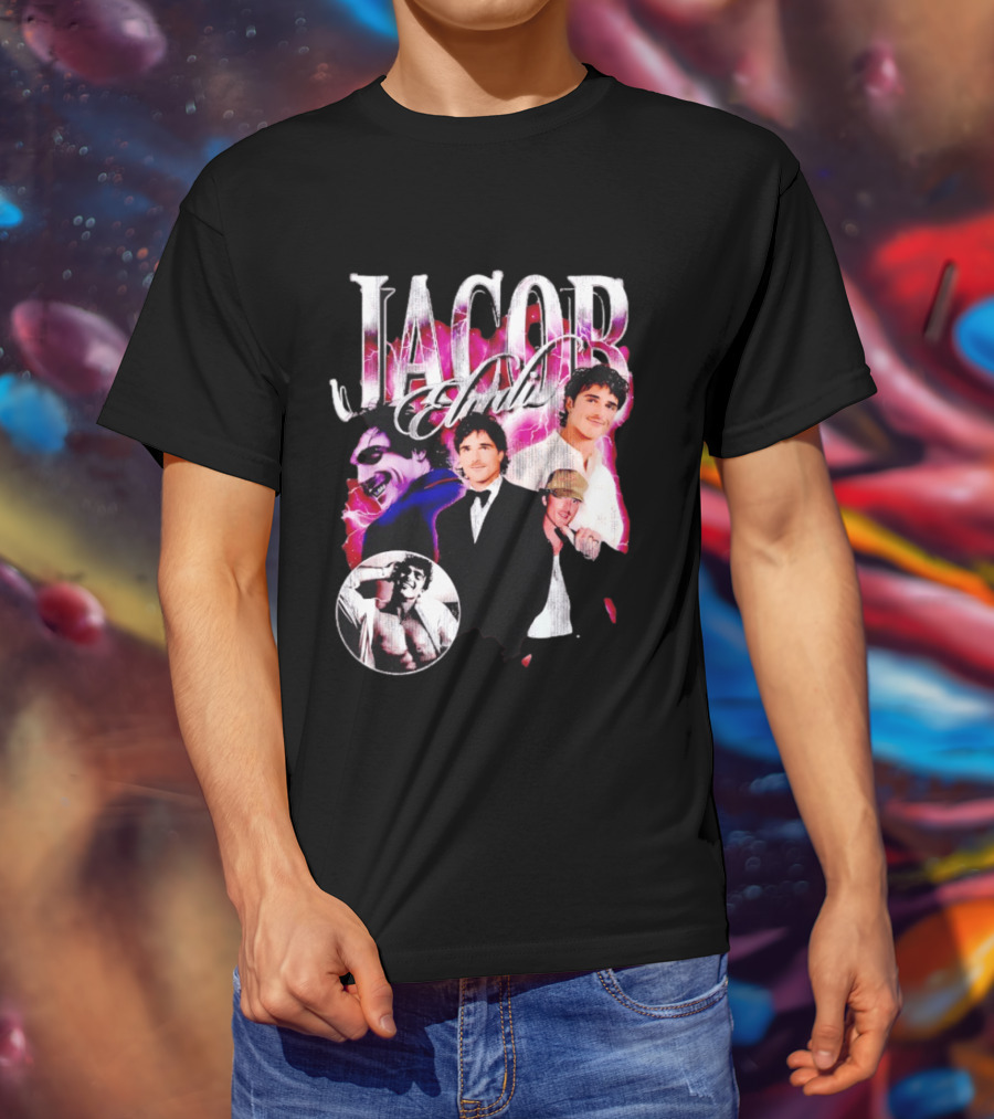 Jacob Elordi Collage Joker Suit Hat Aesthetic T-Shirt