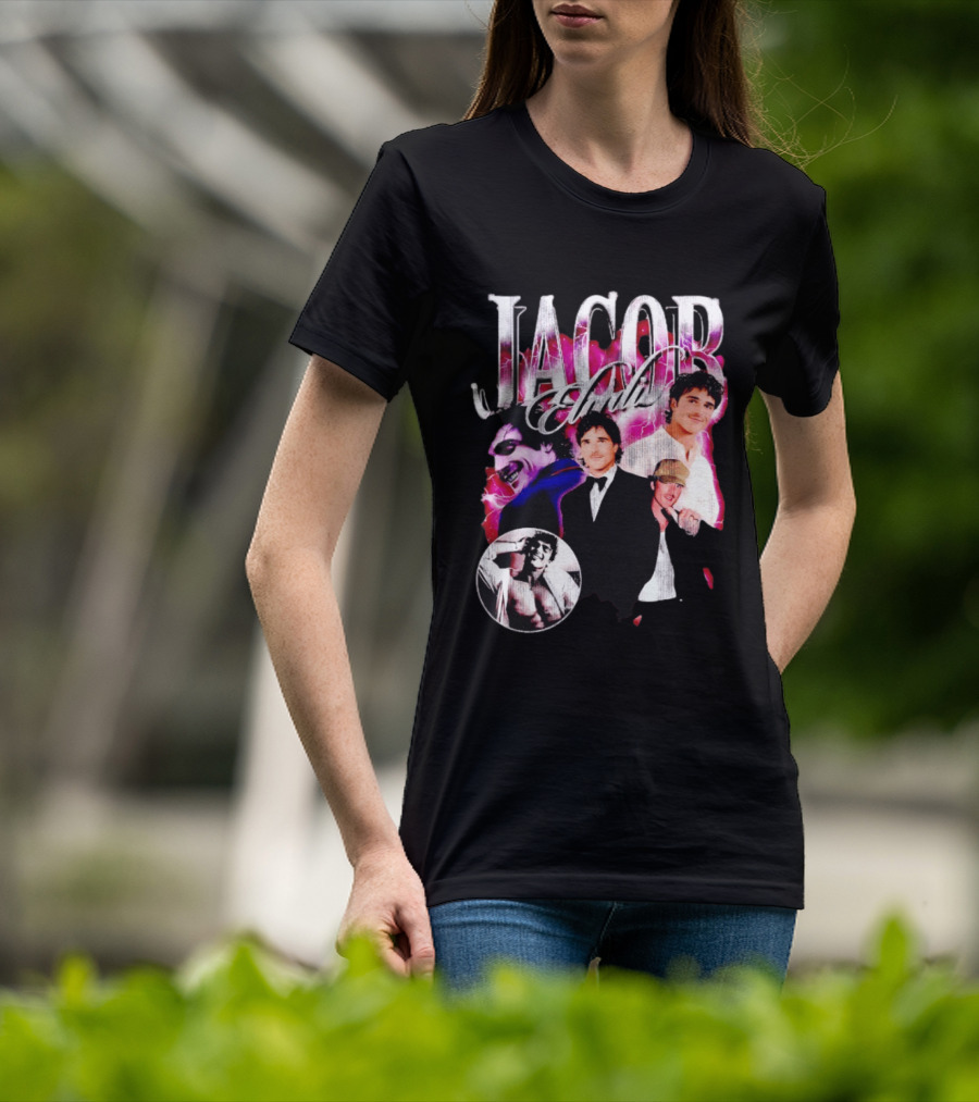 Jacob Elordi Collage Joker Suit Hat Aesthetic T-Shirt