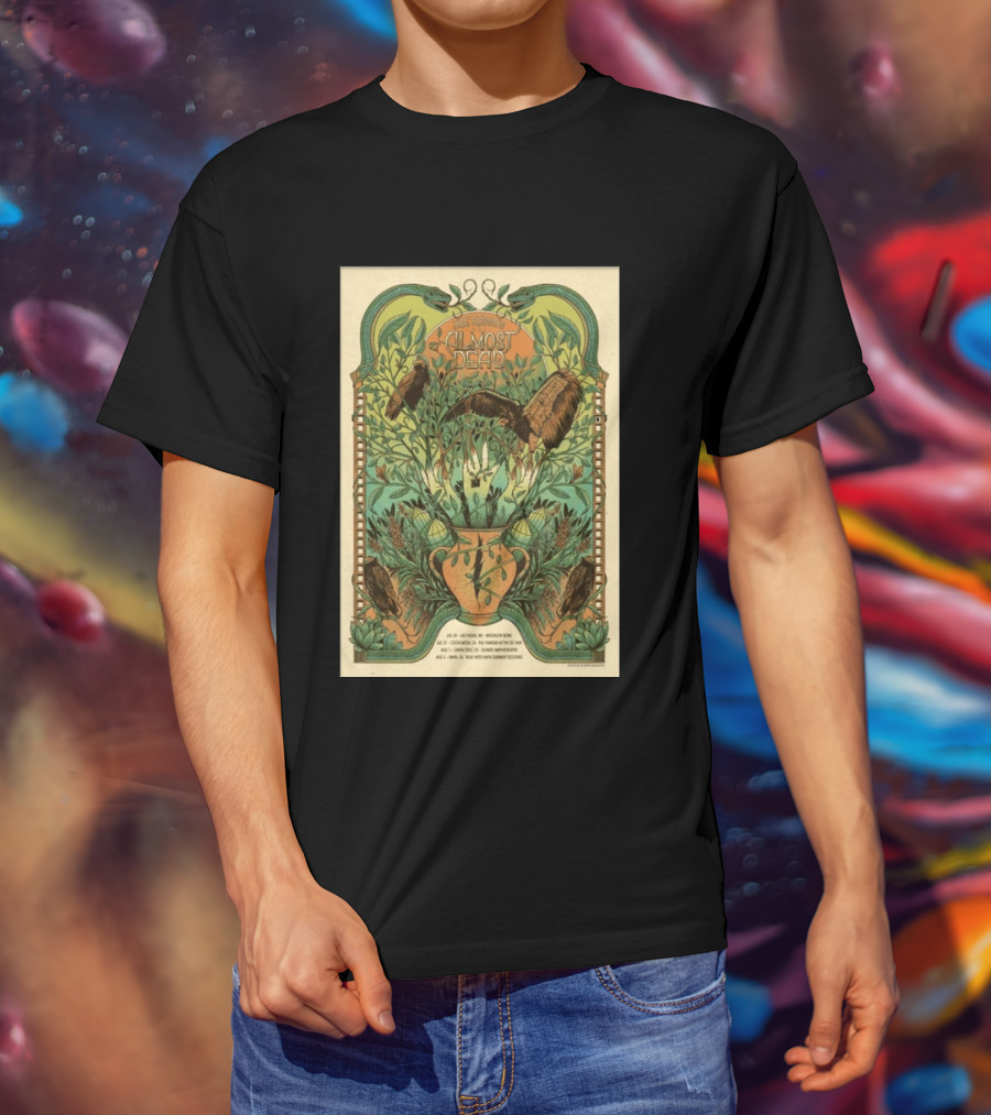 Joe Russo's Almost Dead 2026 Summer Tour Las Vegas Asheville Santa Cruz Denver T-Shirt