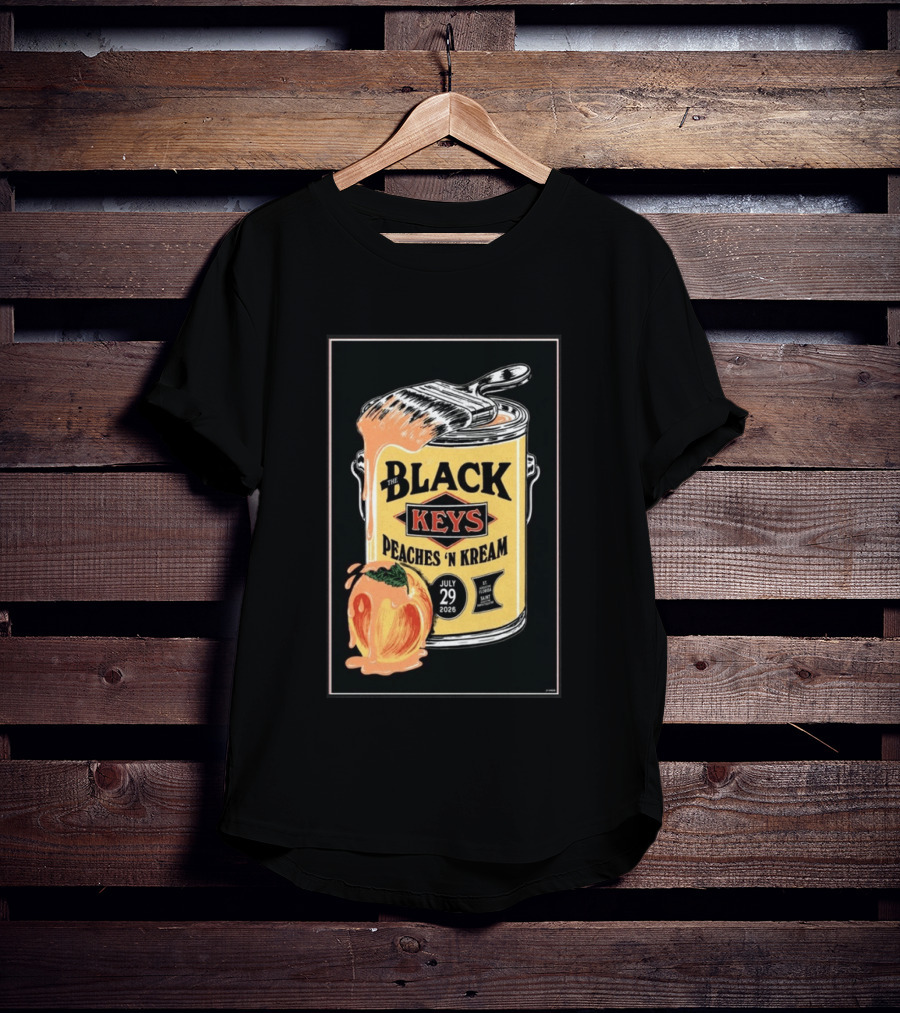 The Black Keys Peaches 'N Kream July 29 2026 St. Augustine Florida T-Shirt