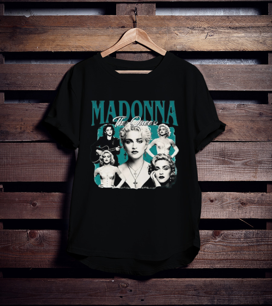 Madonna The Queen Iconic 90s Music Legend T-Shirt