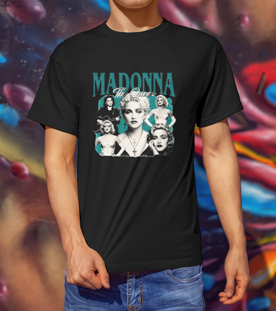 Madonna The Queen Iconic 90s Music Legend T-Shirt