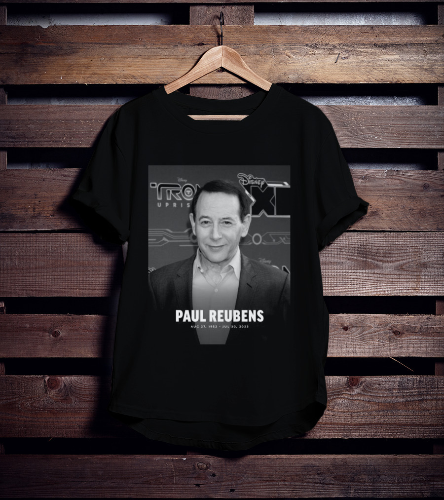 Paul Reubens Disney Tron Uprising Aug 27 1952 Jul 30 2023 T-Shirt