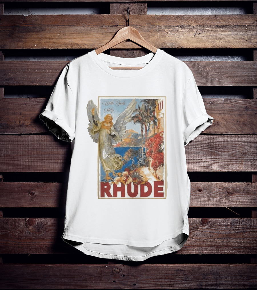 2 Chainz Rhude With Gods Help Angel Scenic Landscape T-Shirt