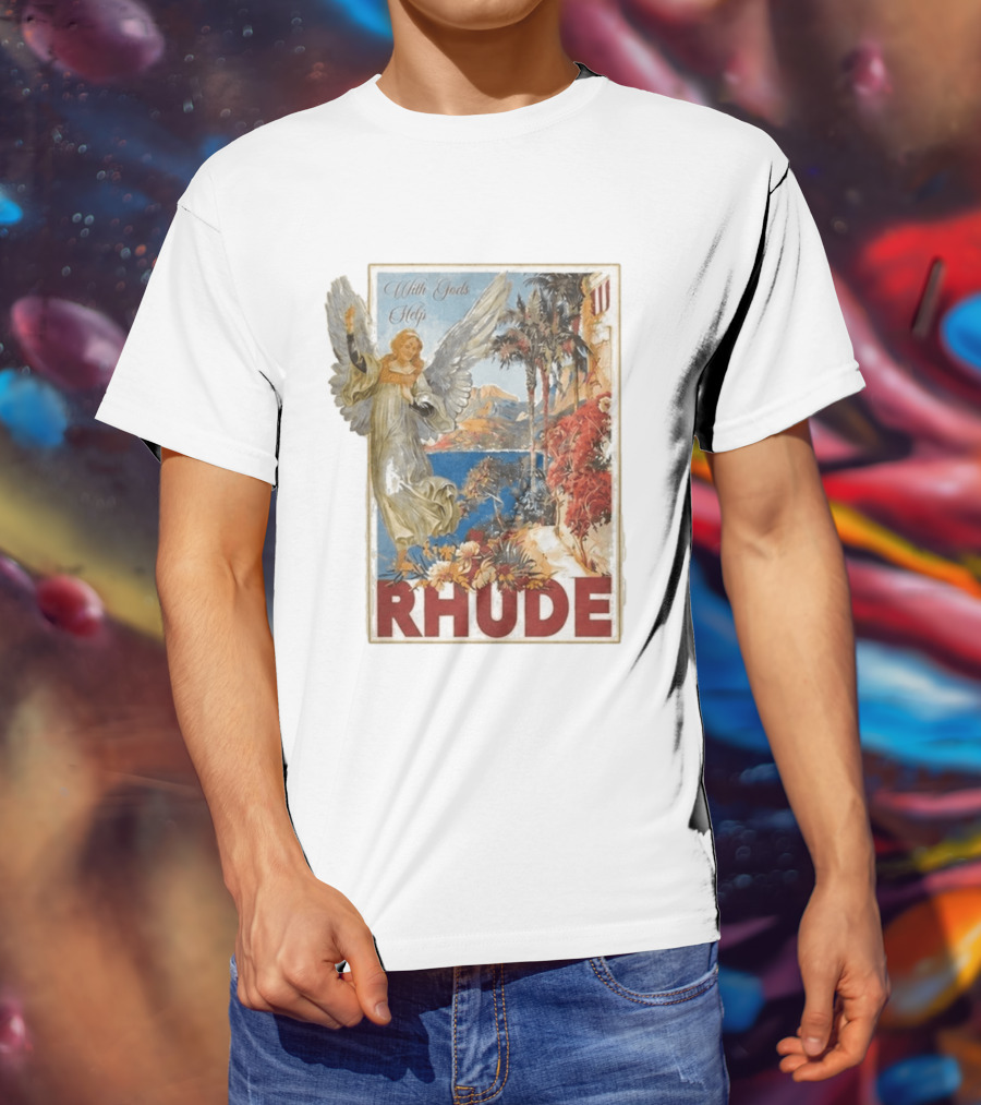 2 Chainz Rhude With Gods Help Angel Scenic Landscape T-Shirt