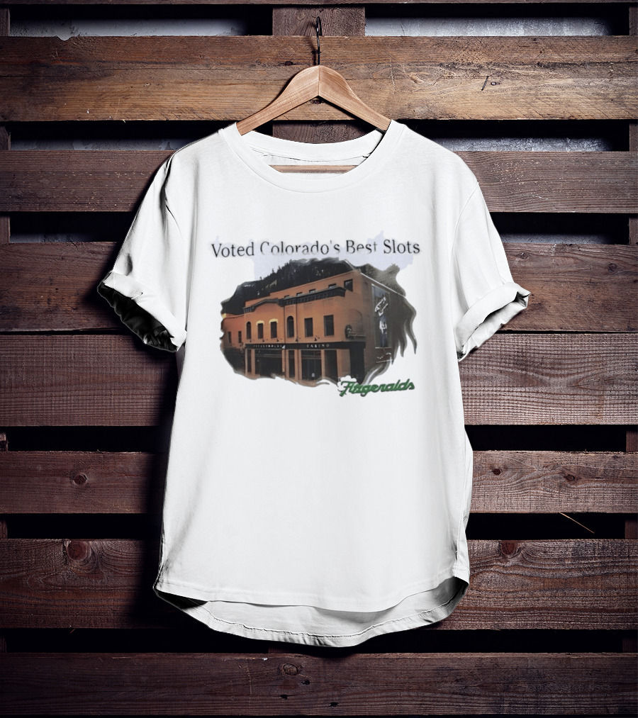Voted Colorado's Best Slots Fitzgeralds Casino Black Hawk T-Shirt
