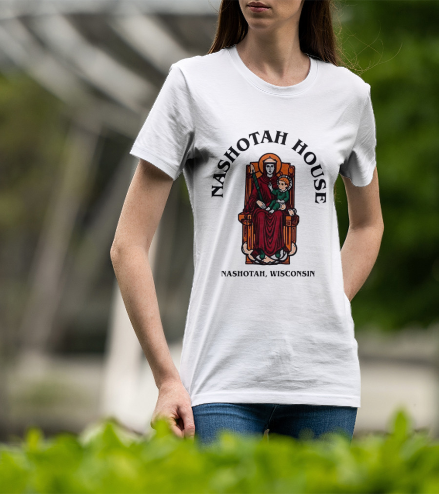 Nashotah House Virgin Mary And Child Jesus Icon Nashotah Wisconsin T-Shirt