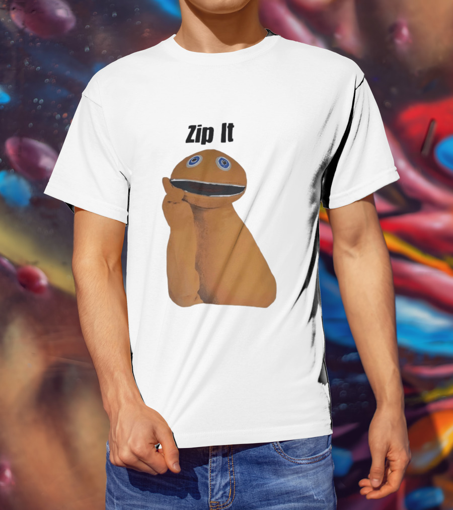 Rainbow Zippy Zip It Character From Thames TV Classic Show T-Shirt