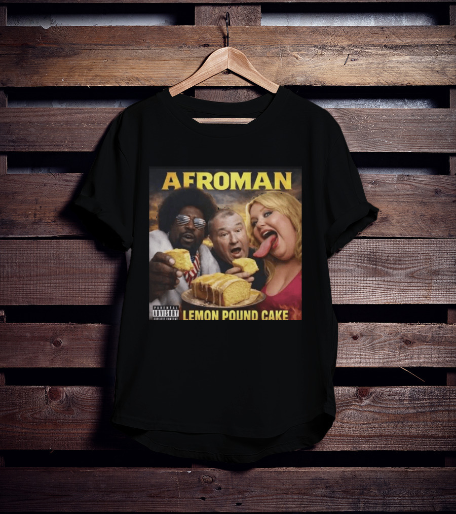 Afroman Lemon Pound Cake Featuring Iconic Cover T-Shirt