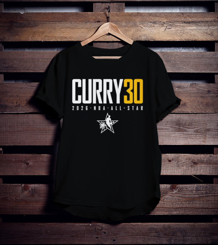 Curry30 2026 NBA All Star Golden State Warriors Iconic Basketball Star T-Shirt
