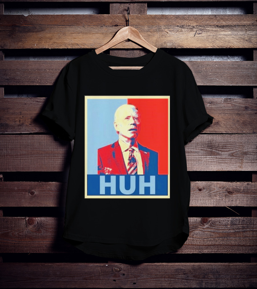 Huh Joe Biden Red Blue T-Shirt