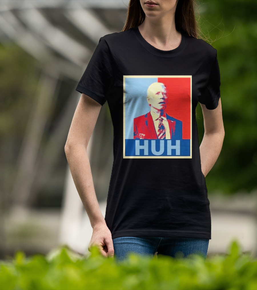 Huh Joe Biden Red Blue T-Shirt